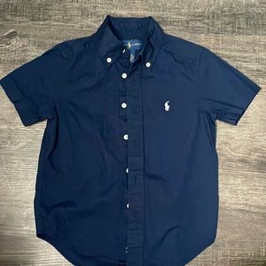 Navy blue Ralph Lauren button down